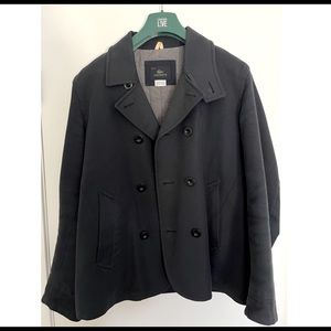 Lacoste navy blue peacoat size 52 Medium/Large